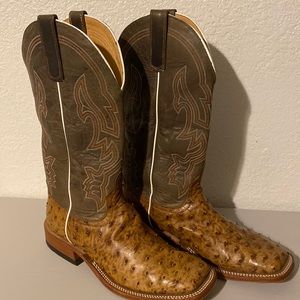 Men’s ostrich boots